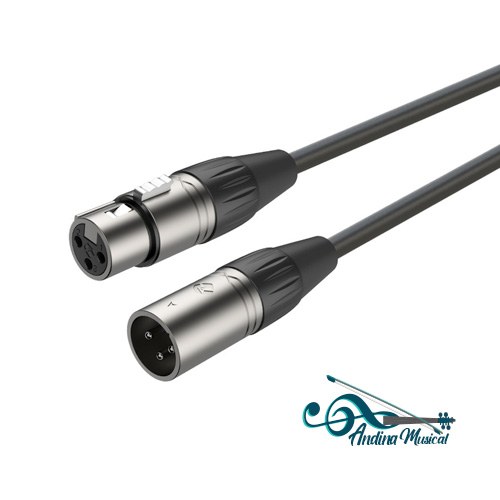 CABLE RXE PARA MICROFONO XLR A XLR SMXX200L2 DE 2 MTS