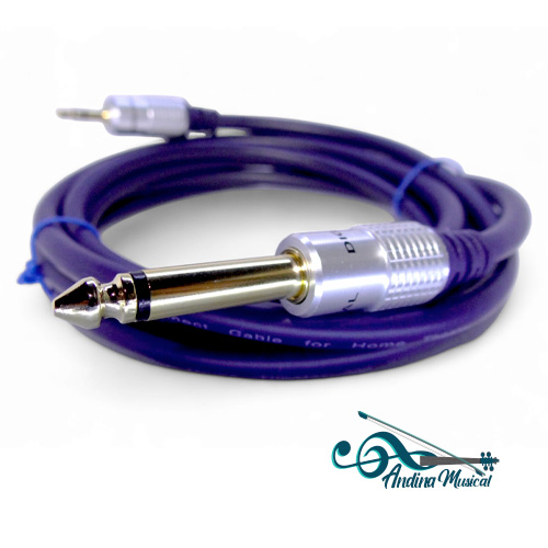 CABLE RXE 3.5 ST A PLUG DE 1/4 MONO RACC285L1.8 DE 1.8 MTS