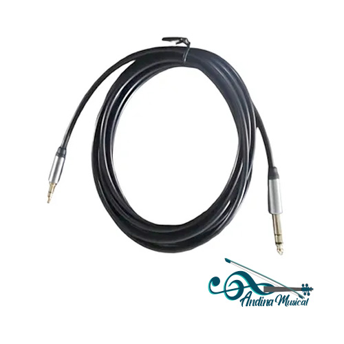 CABLE RXE SMJJ200L10 DE 1/4 ESTEREO A 1/4 ESTEREO DE 10 MTS