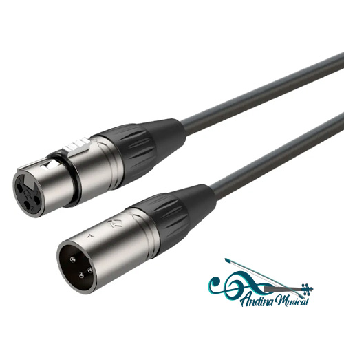 CABLE RXE MMXX200L3 PARA MICROFONO XLR A XLR DE 3 METROS