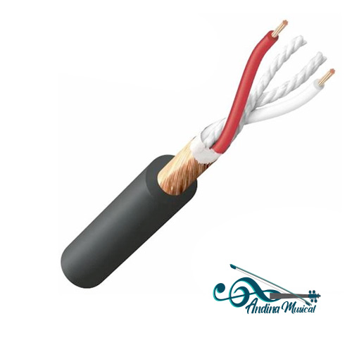 METRO DE CABLE DMX1 COBRE 2X0,22-100M