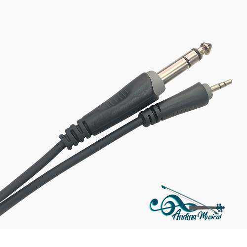 CABLE RXE 1X1 PLUG 1/4 STEREO A PLUG 3.5 RACC280L6 DE 6MTS