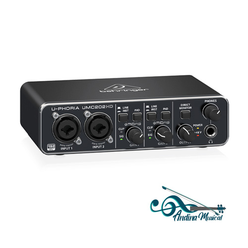INTERFAZ DE AUDIO BEHRINGER UMC202HD