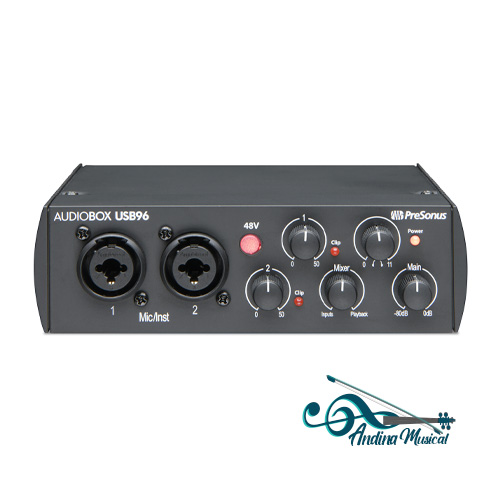 INTERFAZ DE AUDIO PRESONUS AUDIOBOX 96 USB 25TH