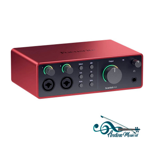 INTERFAZ DE AUDIO SCARLETT SOLO 4TH GEN