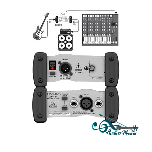 CAJA DIRECTA BEHRINGER DI-100