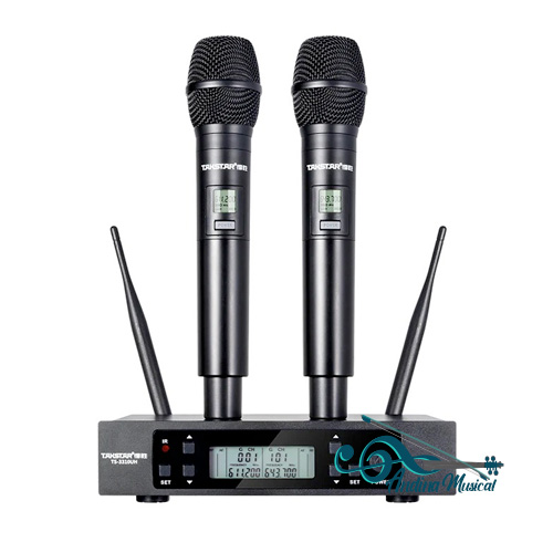 MICROFONO TAKSTAR UHF INALAMBRICO X 2 DE MANO TS-3310UH