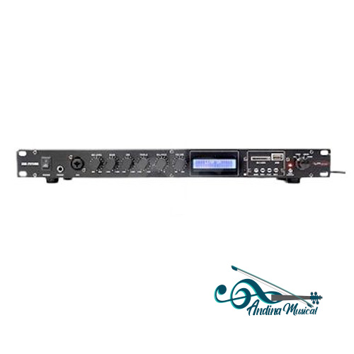 AMPLIFICADOR AMBIENTAL PROPHONIC D-13 DE 30W BLUETOOTH, RADIOFM, USB