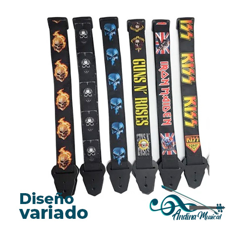 CORREA COLGANTE O.ZONE ROCKERA PARA GUITARRA