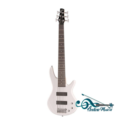 BAJO ELECTRICO IBANEZ GSR186-PW 6 CUERDAS PASIVO