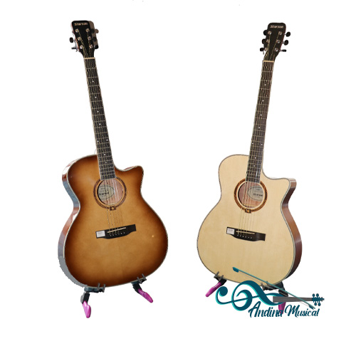 GUITARRA ELECTROACUSTICA STARSUN TG220C-P NA + JE-307
