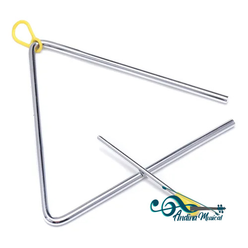 TRIANGULO EN ACERO 8CPK CON GOLPEADOR 01/8